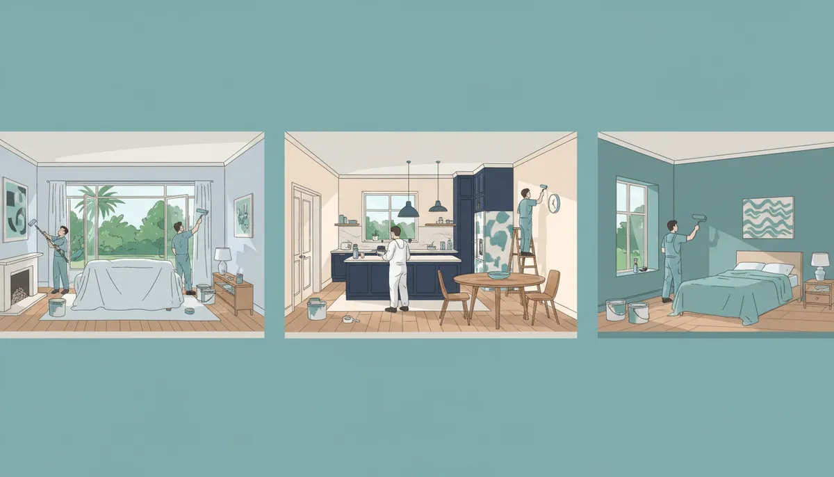 repaint before selling home