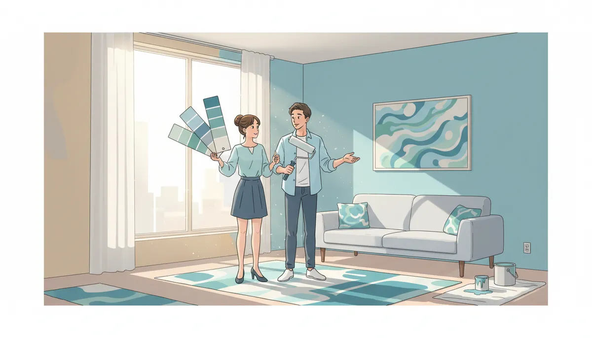 repaint before selling home