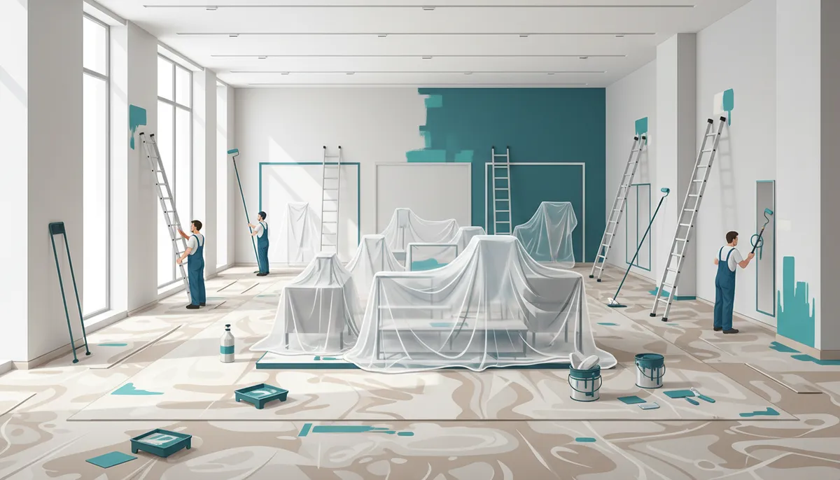 retail space painting