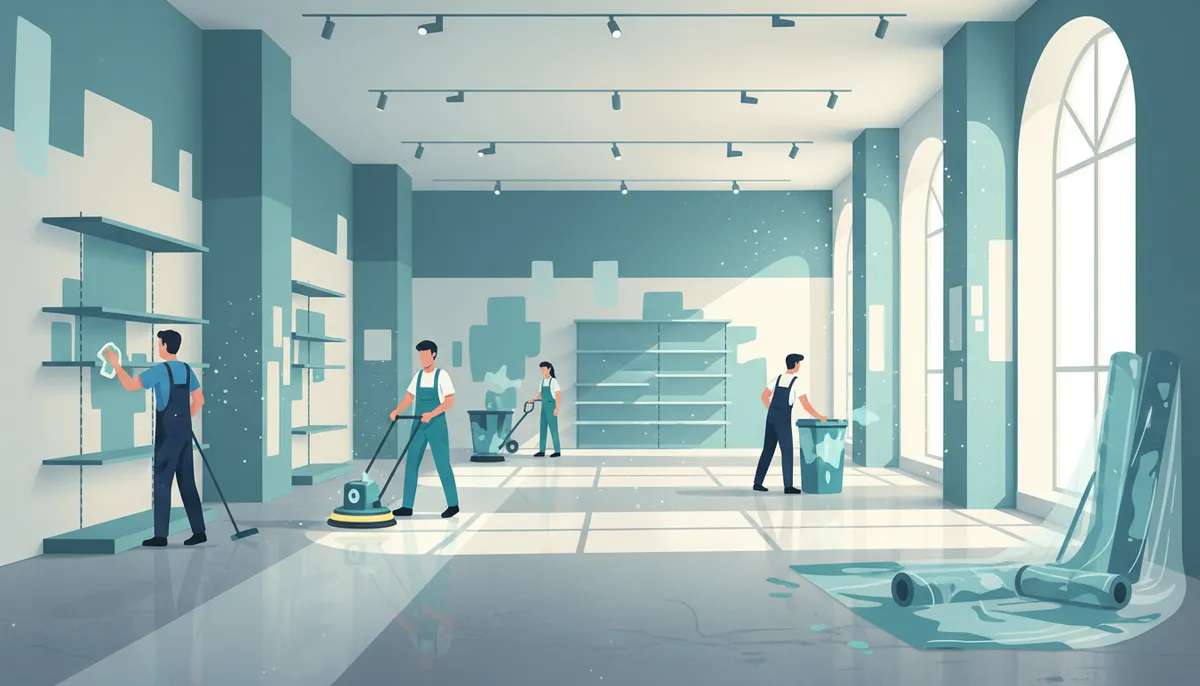 retail space painting