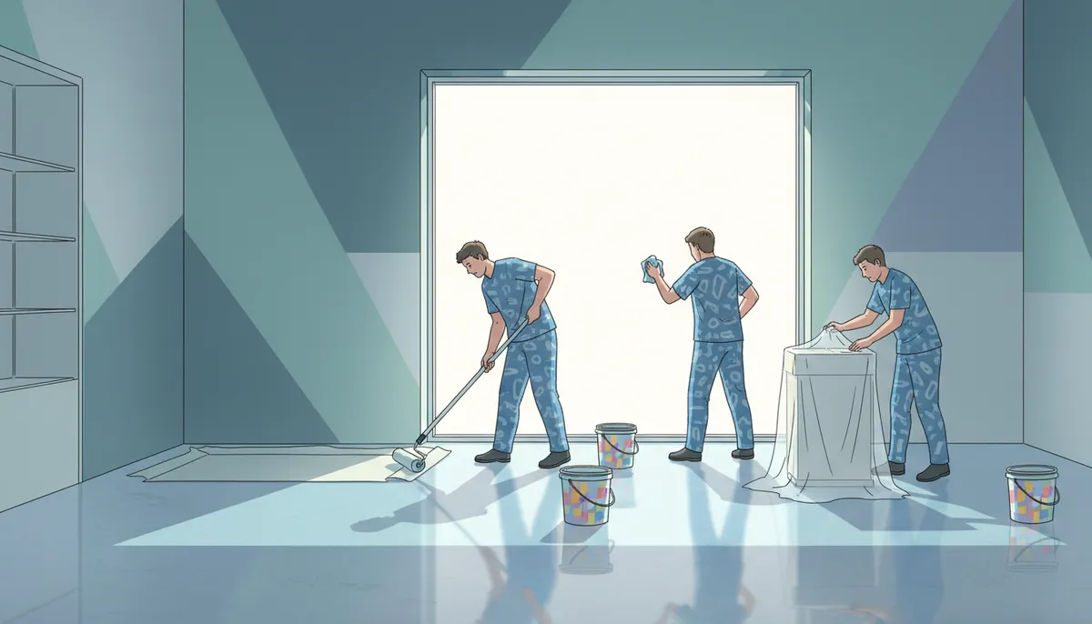 retail space painting